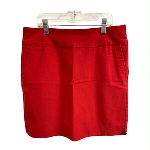 Classic Red Women's Skirt Size S